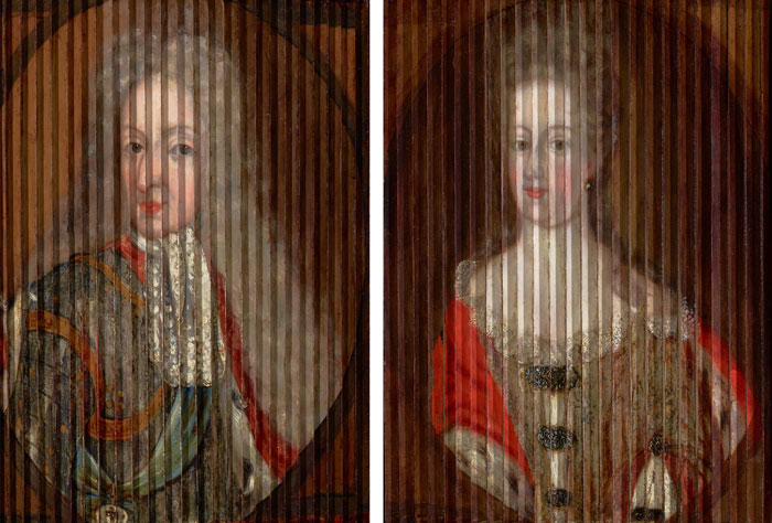 Portrait of King Frederik IV and Queen Louise