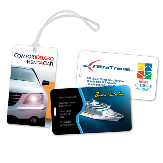3-D Lenticular Luggage Tags